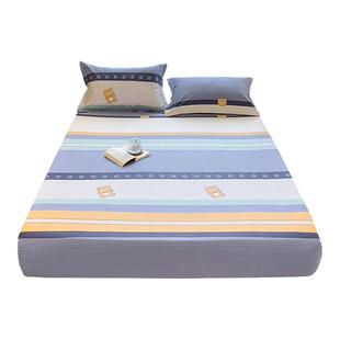 纯棉床笠单件简约全棉床罩2025新款加厚全包床单床垫保护罩三件套