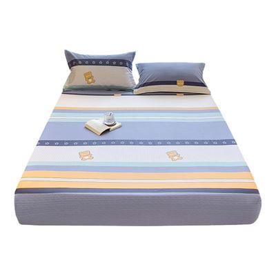 艺皇纯棉床笠单件简约全棉床罩