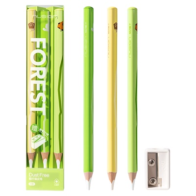 纽赛目愈森林加粗橡皮笔