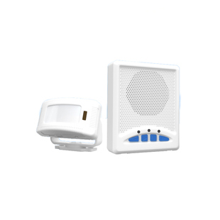 动恰WIFI联网版智能门铃感应器迎宾广告机客流计数欢迎光临便利店