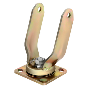 充气万向轮脚轮配件推车轮8寸10寸平板手推车轮支架加厚底座架子