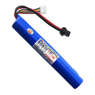 中顺芯电动弹射玩具车船模圆柱动力锂电池7.4V 14500 18350 18650