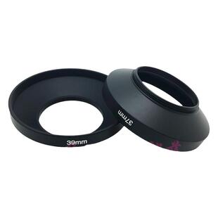 金属广角遮光罩39/40.5/43/46/49/62/72mm合适富士58mm/铭匠52mm