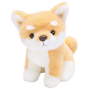 仿真狗狗娃娃公仔毛绒玩具柴犬哈士奇比熊博美玩偶生日礼物