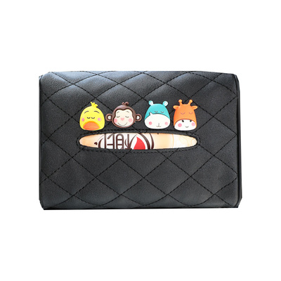 车载挂式纸巾创意可爱抽纸盒