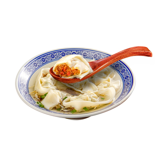 鹿有有蟹黄鲜肉大馄饨速食早餐半成品老苏州特产手工蟹肉混沌云吞