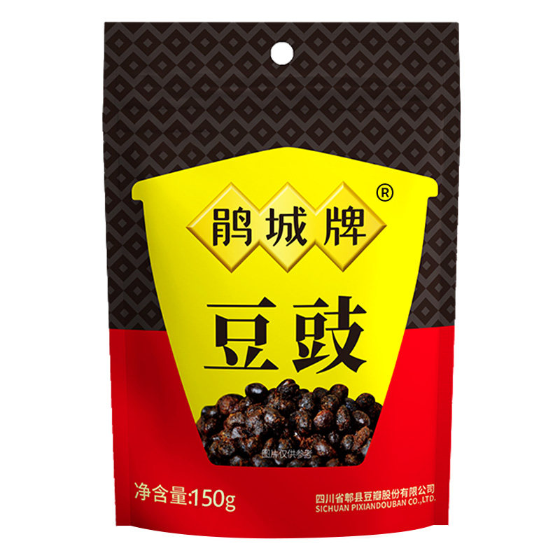 鹃城牌豆豉150g原味豆豉