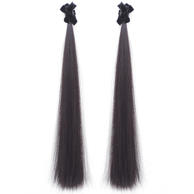 凌小姐蝴蝶结公主头增发抓夹辫