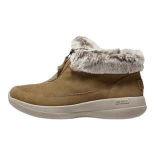 Skechers斯凯奇春夏新款舒适保暖雪地靴时尚反皮毛休闲女靴144664