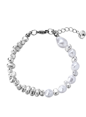 VOYAGE碎银几两珍珠手链小众设计