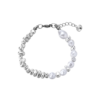 VOYAGE碎银几两珍珠手链女生轻奢小众简约手镯高级感女款闺蜜手串