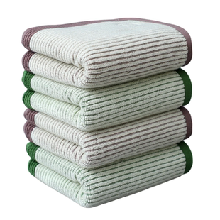 7A抗菌纯棉毛巾成人家用洗脸中号面巾儿童洗澡柔软全棉吸水不掉毛