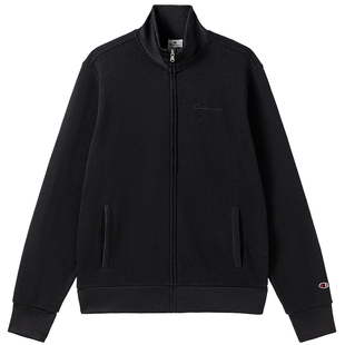 Champion冠军开衫外套男秋季新款刺绣加绒保暖工装风翻领夹克冬季