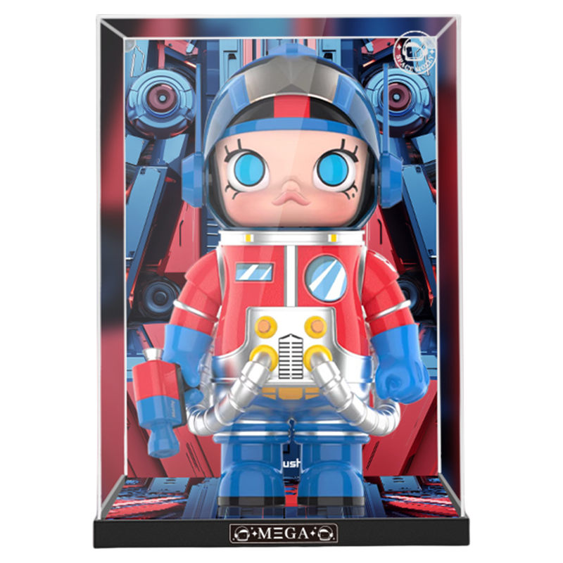 适用泡泡玛特擎天柱400%展示盒