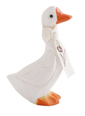 励志加油鸭手工石膏摆件桌面装饰