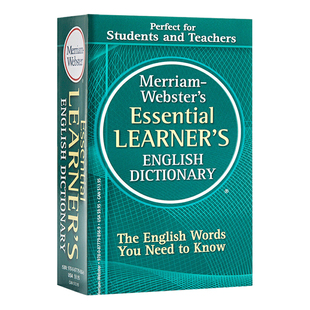 韦氏基础词典 Merriam-Webster's Essential Learner's English Dictionary 英文原版英英字典 进口工具书籍