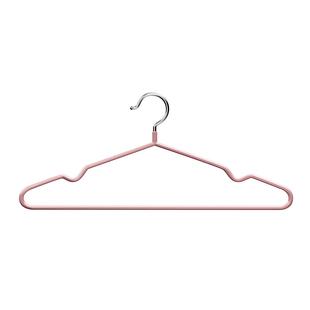 浸塑衣架家用挂衣加粗加大衣撑学生宿舍用防滑无痕防肩角衣服挂架