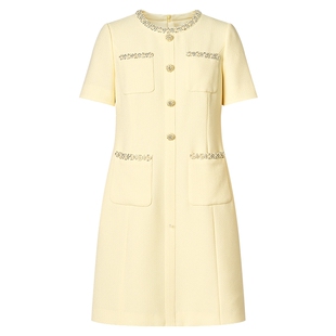 【法式香风】La Koradior拉珂蒂秋新品简约2025商场同款连衣裙女