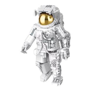 TOPTOY中国积木宇航员典藏版国产拼装益智儿童玩具男孩男生礼物