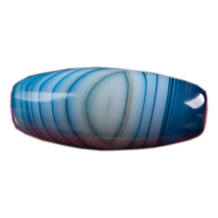 天然原创设计玛瑙扳指戒指玉髓红色眼睛象形风景水晶跑环男女盖制