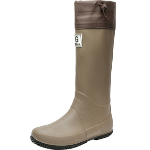 2025新款折叠雨鞋男长筒野鸟协会平替高端新型雨靴女成人防滑水鞋