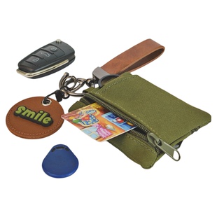 FS新骑行耳机钥匙男女通用大容量多功能拉链零钱挂扣军旅战术卡包