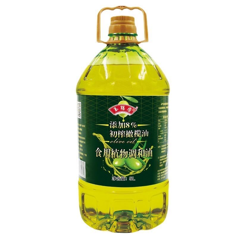 橄榄食用油初榨橄榄油调和油5升