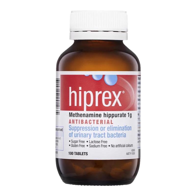新西兰药房HIPREX尿道感染缓解马尿酸盐片100粒妇科感染尿频尿急