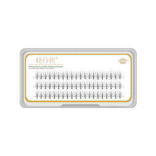 网红款仙子朵毛芭比夹心自嫁接假睫毛超软貂毛浓密自然仿真款女