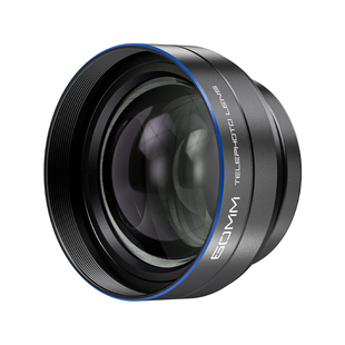 NEEWER纽尔60mm手机长焦外置镜头适用苹果iphone华为小米专业人像拍照神器景深虚化拍摄影高清17螺纹标准接口