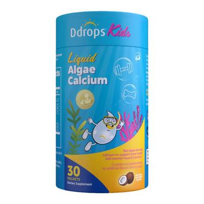 Ddrops儿童钙镁锌宝宝液体海藻钙