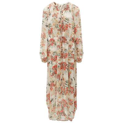 COCOBELLA度假风印花连衣裙