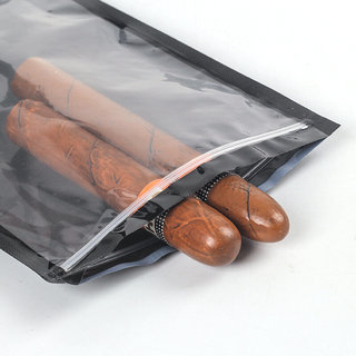 雪茄保湿包袋 养茄袋便携式旅游雪茄保湿包5支装密封雪茄袋收纳袋