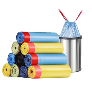 抽绳垃圾袋手提式加厚家用宿舍学生大号自动收口绳式厨房塑料袋