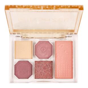 茗希芝眼影盘多色闪粉亮片爆闪亮晶晶高颜值大地色网红款推荐彩妆