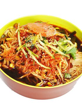 佳木斯星星拌冷面甜辣咸口包邮