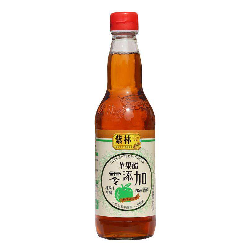 山西紫林苹果醋0添加500ml