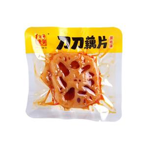 康笑大刀藕黑鸭脆藕丁蔬菜干零食菌菌香即食休闲解馋刀刀藕片