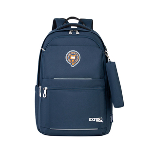 牛津大学初中生书包男生大容量超轻便双肩包高中生背包中学生减负