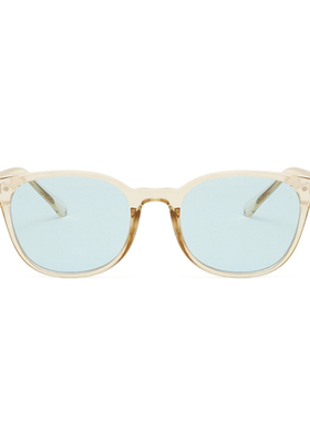 日系余文乐方形墨镜防紫外线男