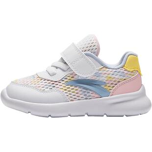 安踏学步鞋二阶段女宝宝鞋子儿童运动鞋春新款软底轻便包头室内鞋