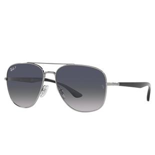 RayBan雷朋太阳眼镜双梁镜面方形金属时尚防晒男女款墨镜0RB3683