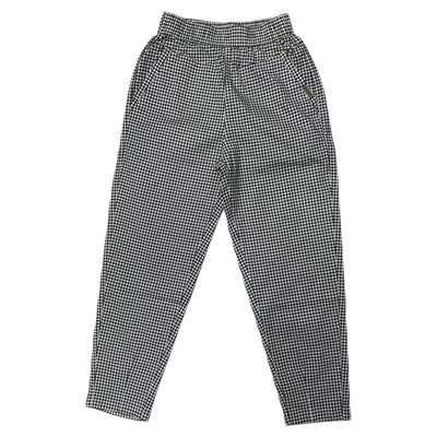 春夏季新款纯棉哈伦裤女高腰宽松