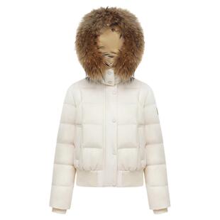 [防泼水]波司登2026新款羽绒服女复古工装情侣款毛领加厚休闲保暖