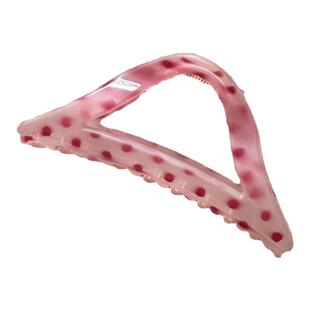 抓夹女三角形加厚亚克力大号发夹女后脑勺发量多盘发抓鲨鱼夹头饰