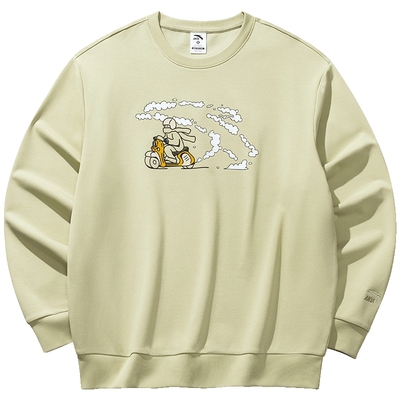 安踏休闲卫衣男女2025秋季新款