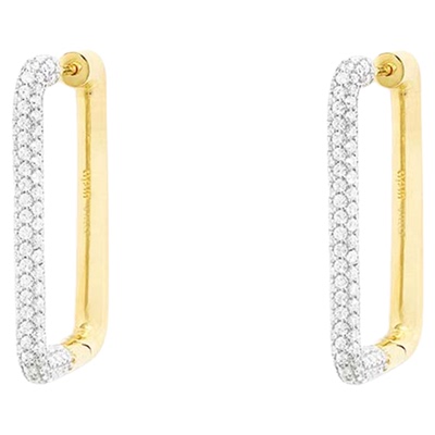 APM Monaco耳钉女款镶嵌原创简约设计高级感耳环耳饰AE14143XRH