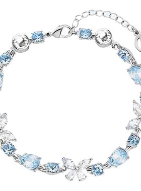 VIVIWELL冰蓝蝶踪生日礼物手链