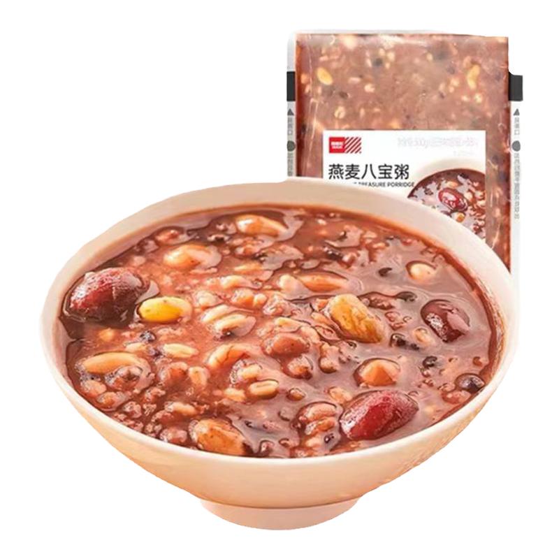 西贝莜面村燕麦八宝粥脱皮玉米羹早餐即食方便预制菜家用营养粥