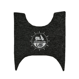 适用于济南铃木US125摩托车耐脏耐磨防水防滑易打理专用丝圈脚垫